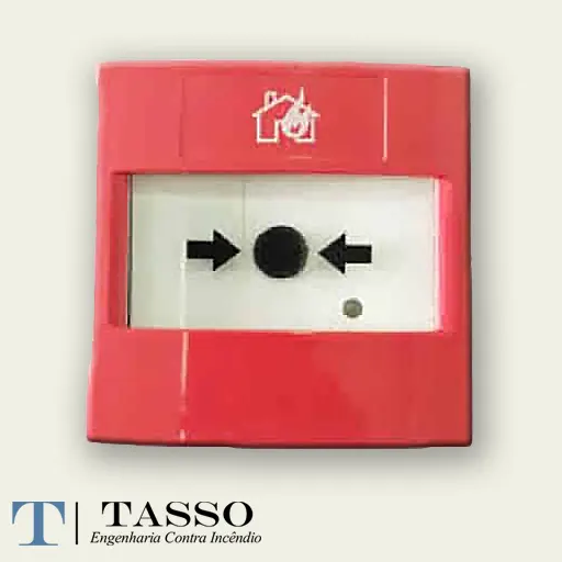 Acionador manual endereçável incêndio
