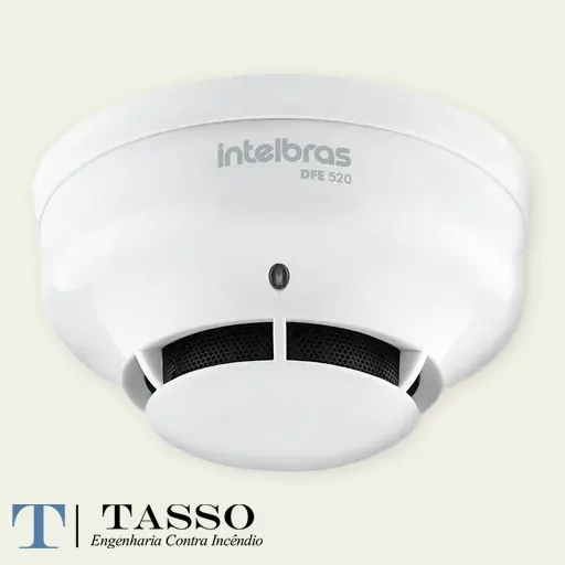 Distribuidora de detector de fumaça intelbras